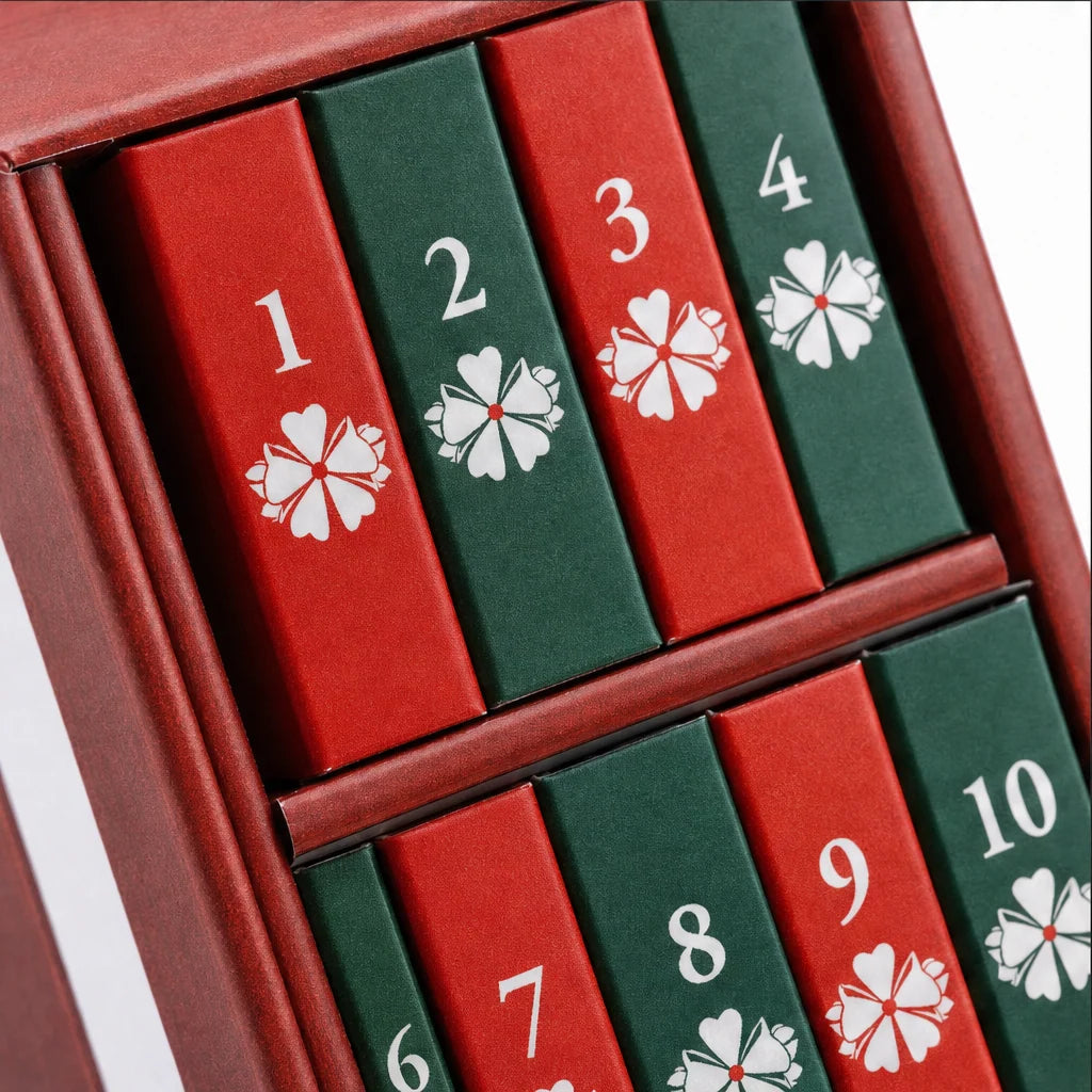 Advent Calendar 24 Miniature Book Ornaments