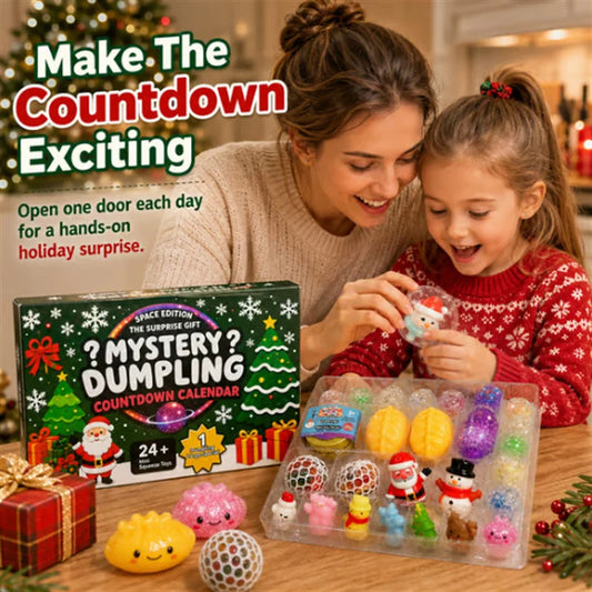 Advent Calendar 24 Surprise Squishy Toys For Christmas