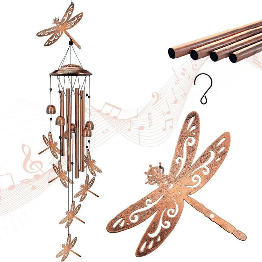Wind Chime Dachshund Design Weather-Resistant