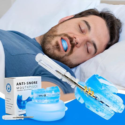 Adjustable Sleep Mouthpiece BPA-Free & Flexible Comfortable Fit