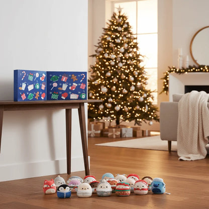 Advent Calendar 24 Collectible Christmas Mini Figures