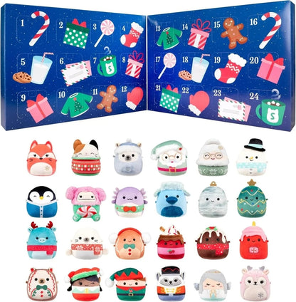 Advent Calendar 24 Collectible Christmas Mini Figures