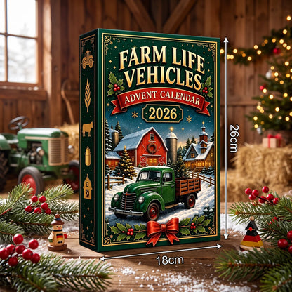 Advent Calendar 24-Day Farm Vehicle Countdown