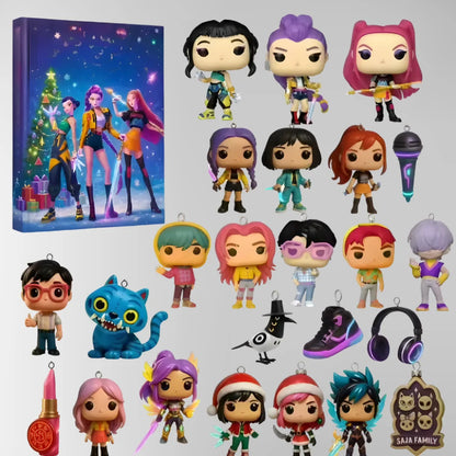 Advent Calendar 24-Day Mini Figure Set