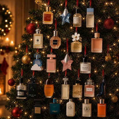 Advent Calendar 24-Day Perfume Bottle Design Countdown