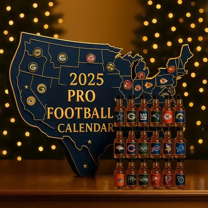 Advent Calendar 24 Decorative Mini Bottles Tree Decoration