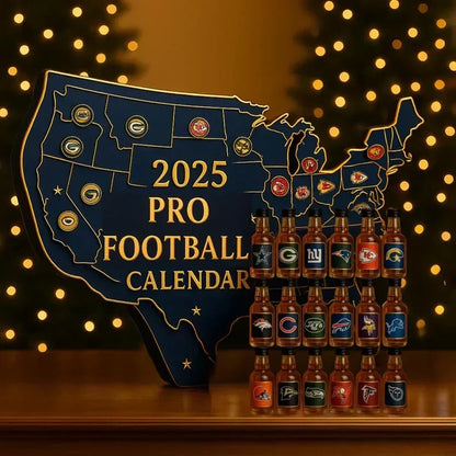 Advent Calendar 24 Decorative Mini Bottles Tree Decoration
