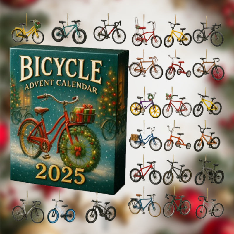 Advent Calendar 24 Hand-Finished Mini Bikes