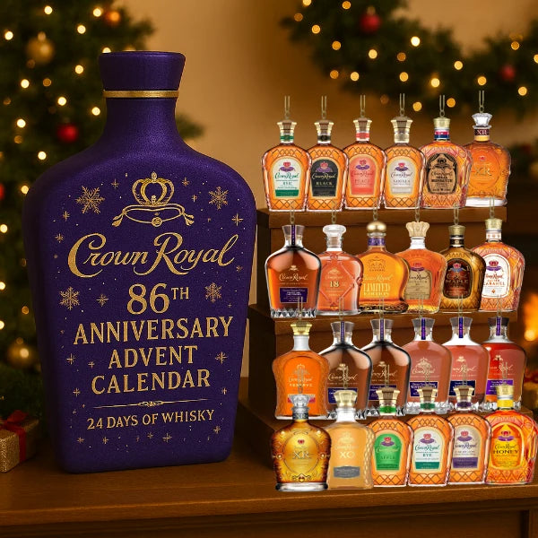 Advent Calendar 24-Piece Miniature Bottle Display