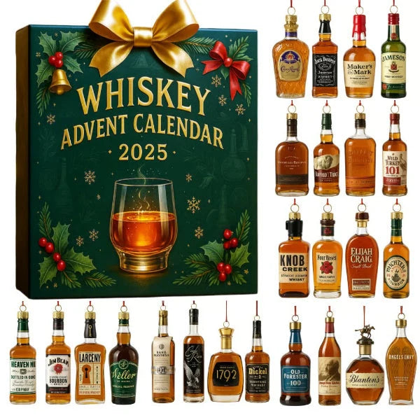 Advent Calendar 24-Piece Miniature Bottle Display