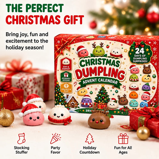 Advent Calendar 24 Soft Squishy Toys