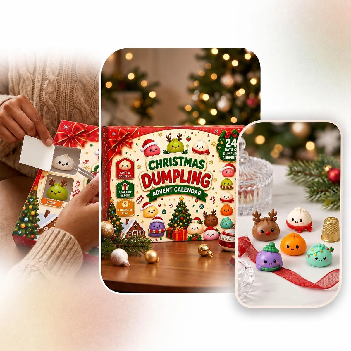 Advent Calendar 24 Soft Squishy Toys