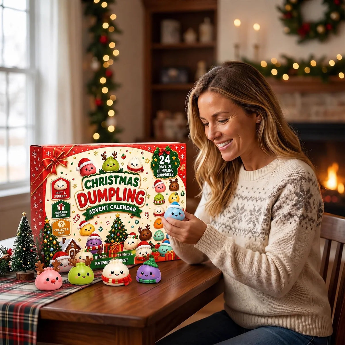 Advent Calendar 24 Soft Squishy Toys