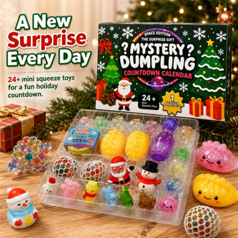Advent Calendar 24 Surprise Squishy Toys For Christmas