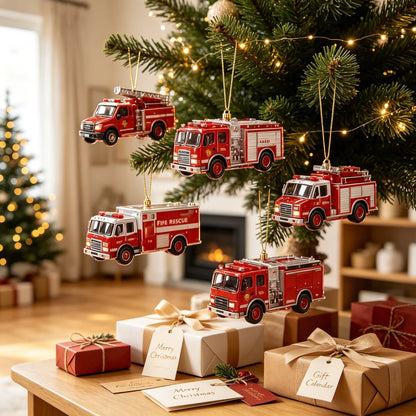 Advent Calendar 24 Vehicle Charms Christmas Countdown