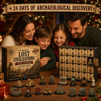 Advent Calendar Ancient Cultures 24 Unique Collectibles