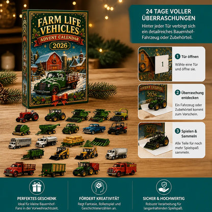 Advent Calendar Farm Vehicles & Machinery 24 Days