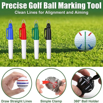 Advent Calendar Golf Accessories 24-Piece Set