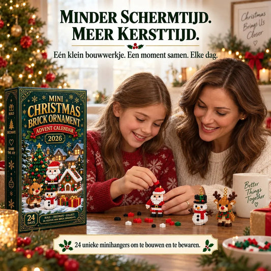 Advent Calendar Mini Brick Builds 24 Festive Models