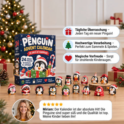 Advent Calendar Penguin Theme 24 Daily Surprises