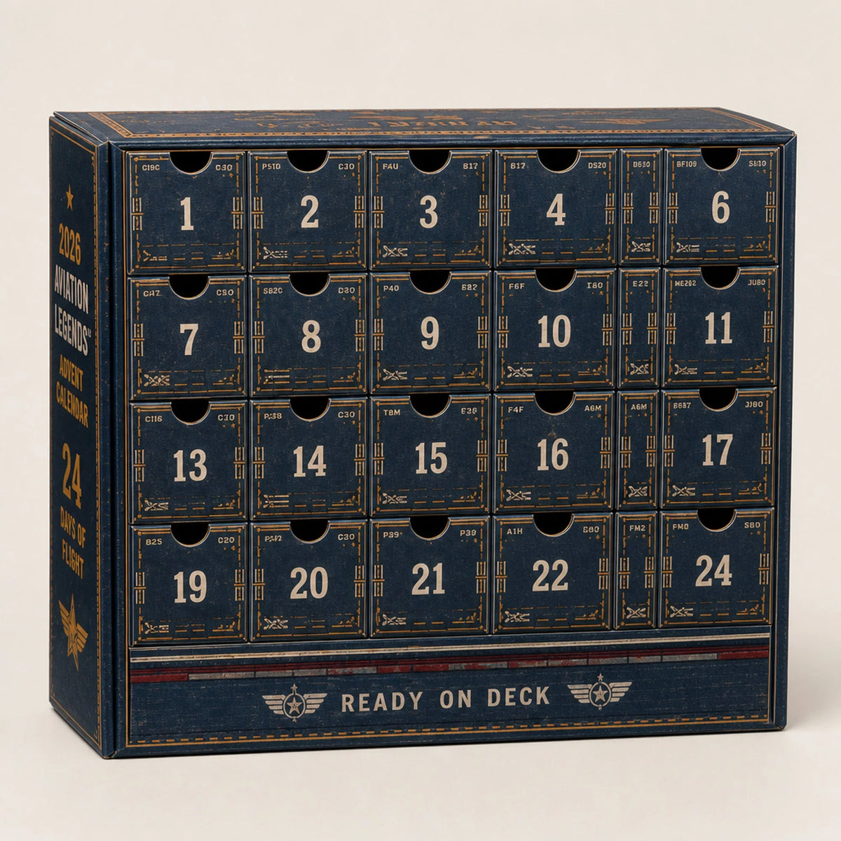Aircraft Advent Calendar 24 Miniature Planes, Jets & Helicopters