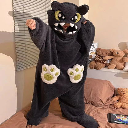 Animal Onesie One-Piece Character Costume With Four Designs