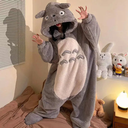 Animal Onesie One-Piece Character Costume With Four Designs