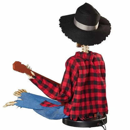 Animated Skeleton Duo Motion & Sound Activated