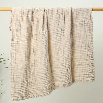 Baby Muslin Blanket Breathable Six-Layer Cotton & Bamboo