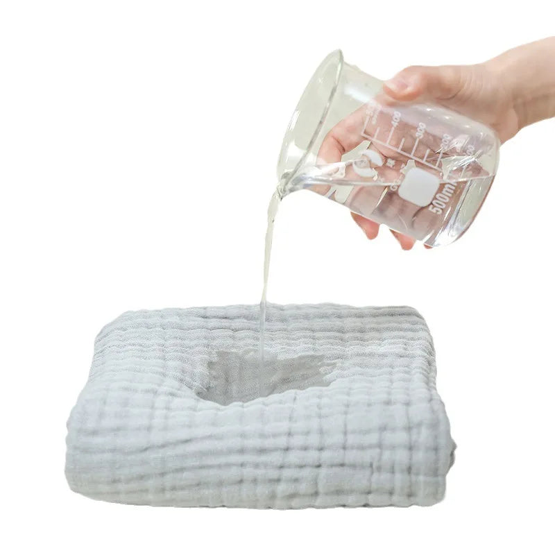 Baby Muslin Blanket Breathable Six-Layer Cotton & Bamboo