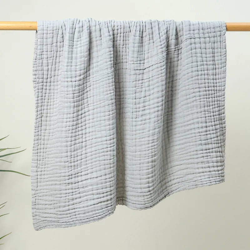 Baby Muslin Blanket Breathable Six-Layer Cotton & Bamboo