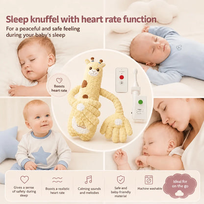 Baby Sleep Plush Toy Rhythmic Patting 3 Modes