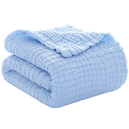 Baby Swaddle Blanket Six Layer Gauze Cotton Breathable