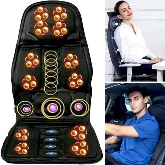 Back & Neck Massage Cushion Infrared Heat Eight Modes