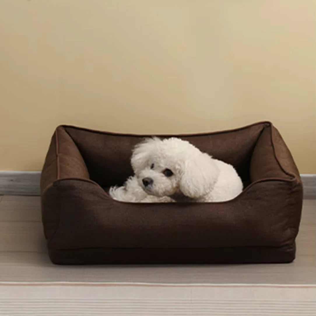 Back Seat Dog Bed Orthopedic Non-Slip Bamboo Cover