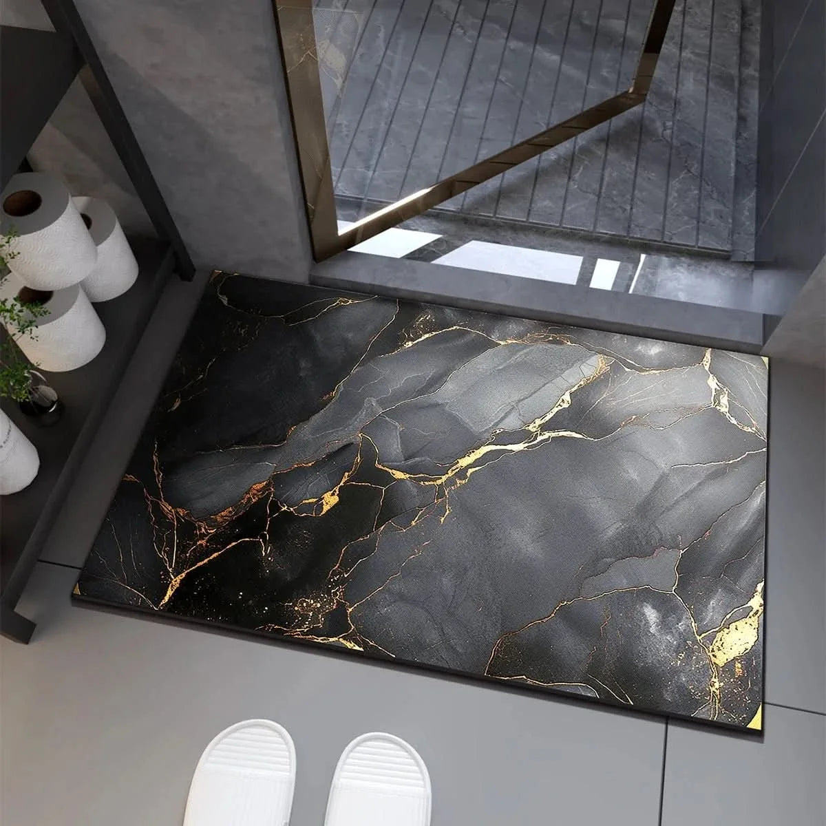 Bath Mat Diatom Mud Quick-Drying Non-Slip Backing