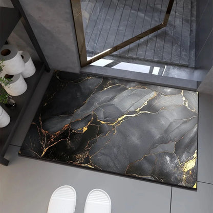 Bath Mat Diatom Mud Quick-Drying Non-Slip Backing