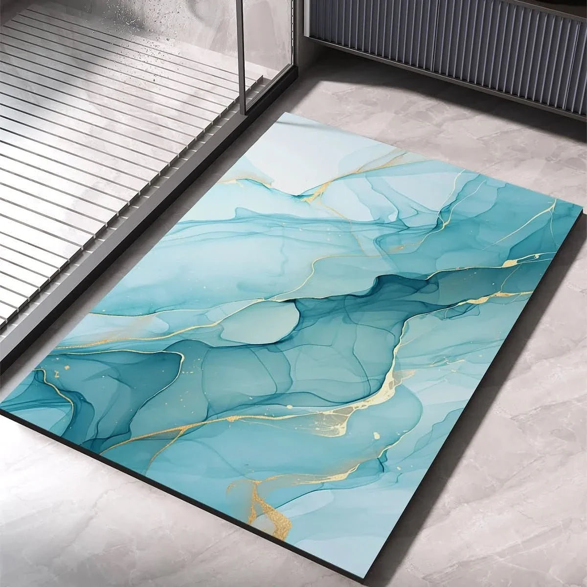Bath Mat Diatom Mud Quick-Drying Non-Slip Backing