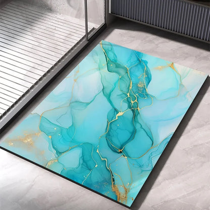 Bath Mat Diatom Mud Quick-Drying Non-Slip Backing