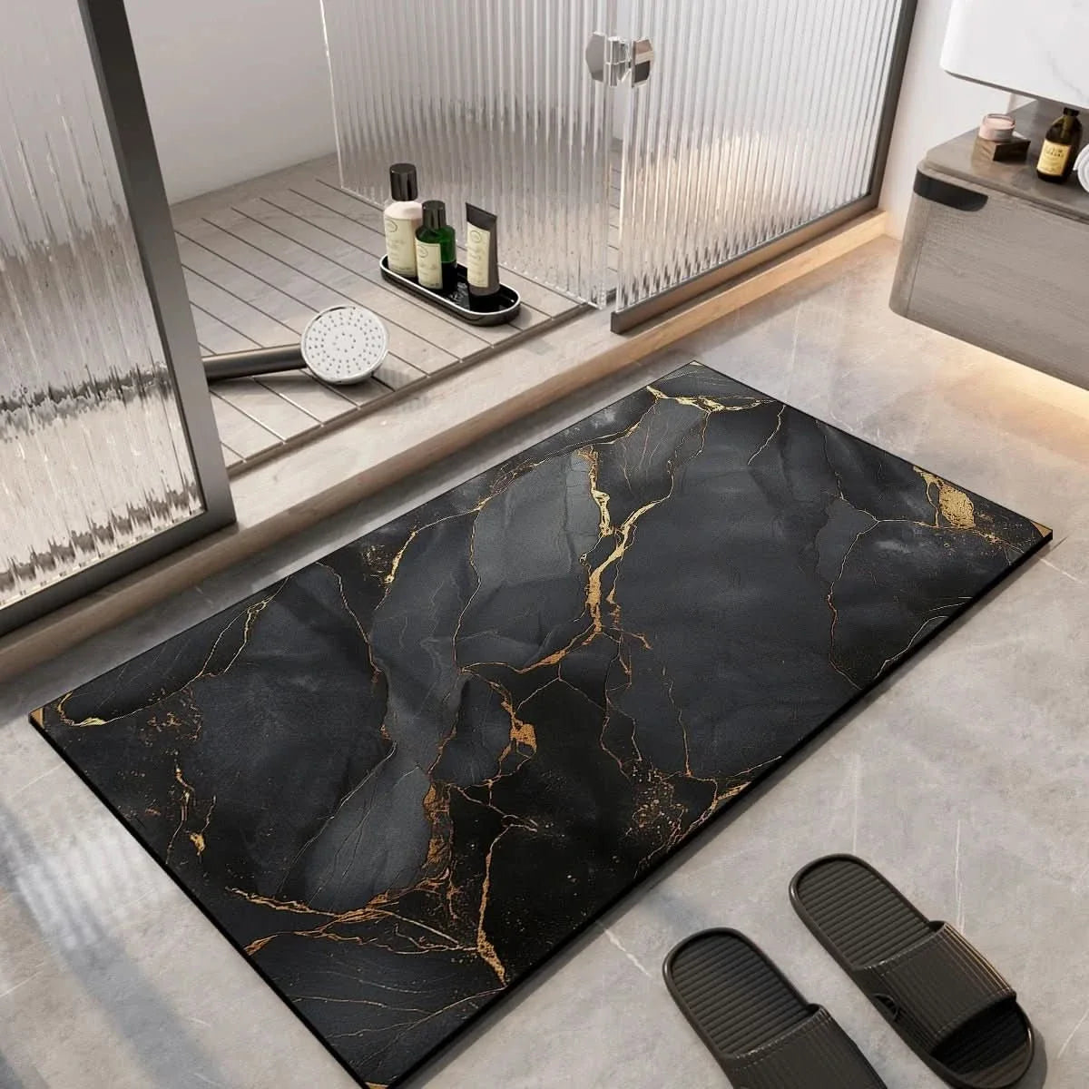Bath Mat Diatom Mud Quick-Drying Non-Slip Backing
