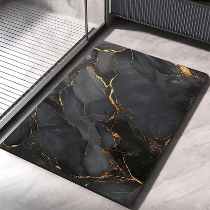 Bath Mat Diatom Mud Quick-Drying Non-Slip Backing