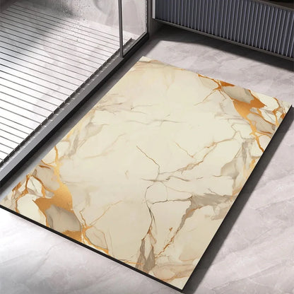 Bath Mat Diatom Mud Quick-Drying Non-Slip Backing