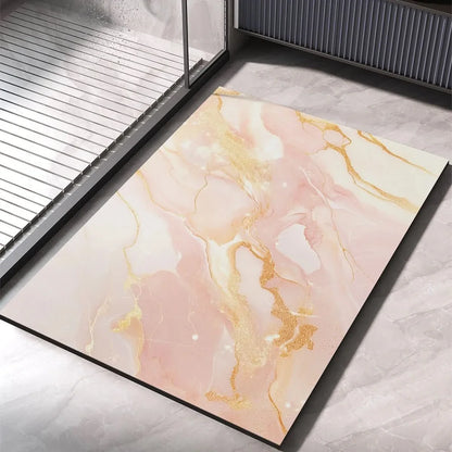 Bath Mat Diatom Mud Quick-Drying Non-Slip Backing