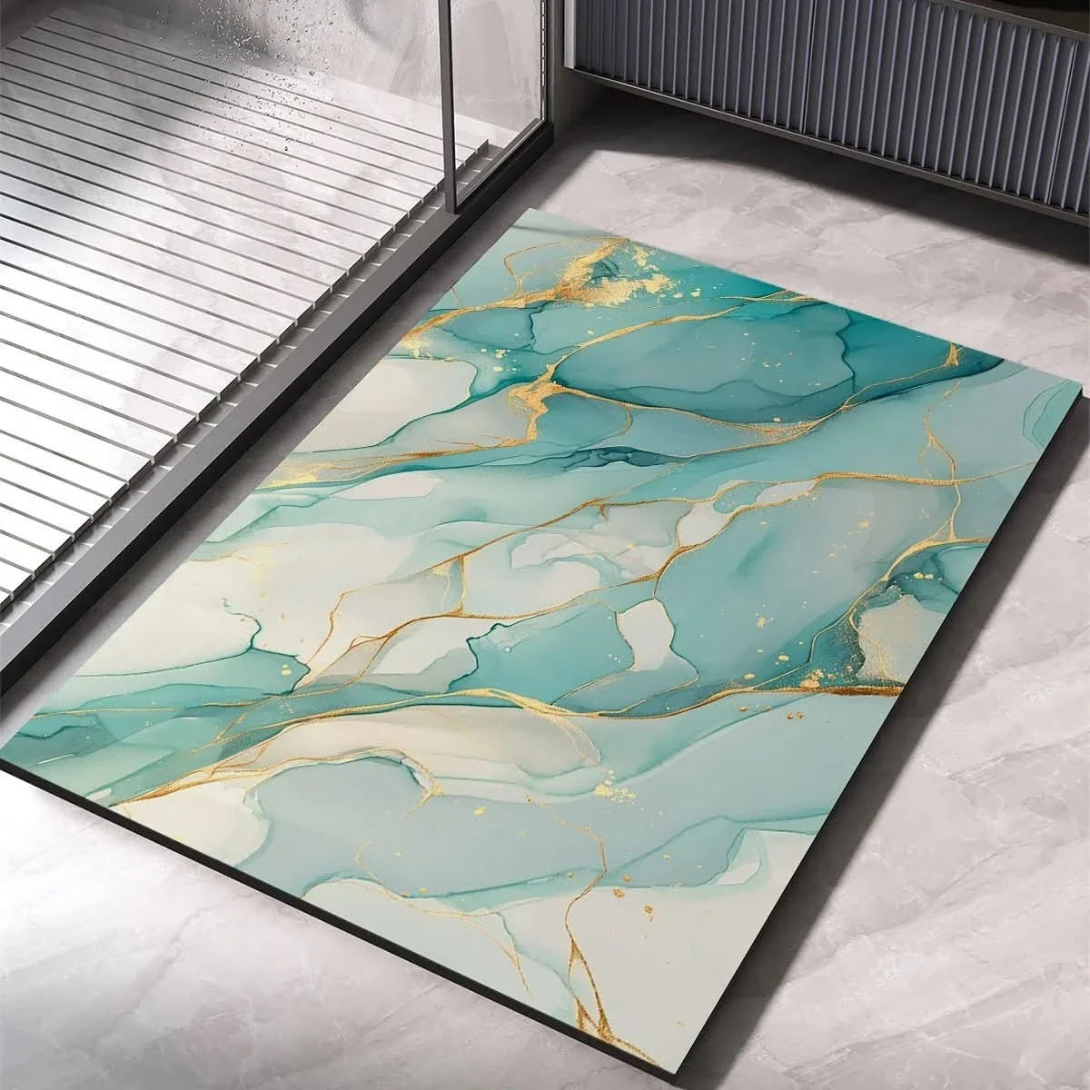Bath Mat Diatom Mud Quick-Drying Non-Slip Backing