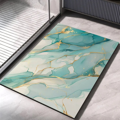 Bath Mat Diatom Mud Quick-Drying Non-Slip Backing