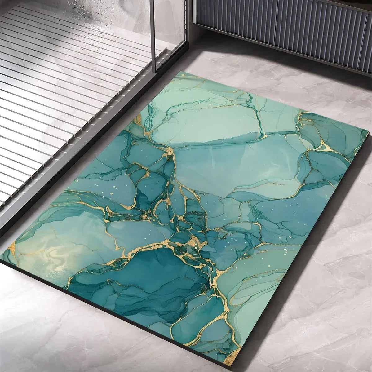 Bath Mat Diatom Mud Quick-Drying Non-Slip Backing