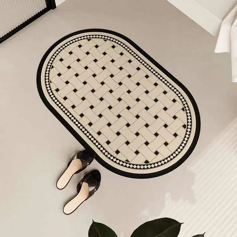 Bath Mat Quick-Drying Non-Slip Machine-Washable