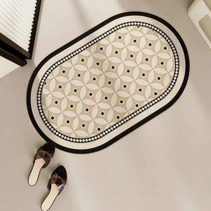 Bath Mat Quick-Drying Non-Slip Machine-Washable