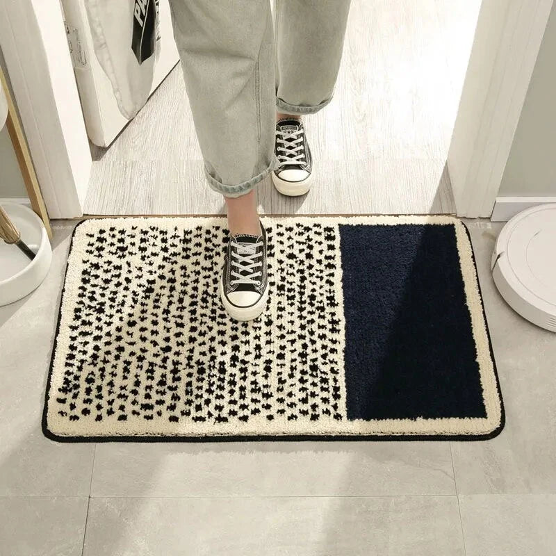 Bath Mat Scandinavian Abstract Non-Slip & Absorbent
