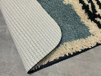 Bath Mat Scandinavian Abstract Non-Slip & Absorbent